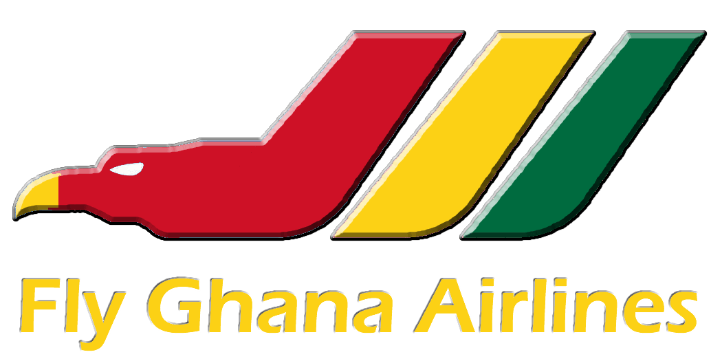 Fly Ghana Airlines logo flyghanaairlines.com logo